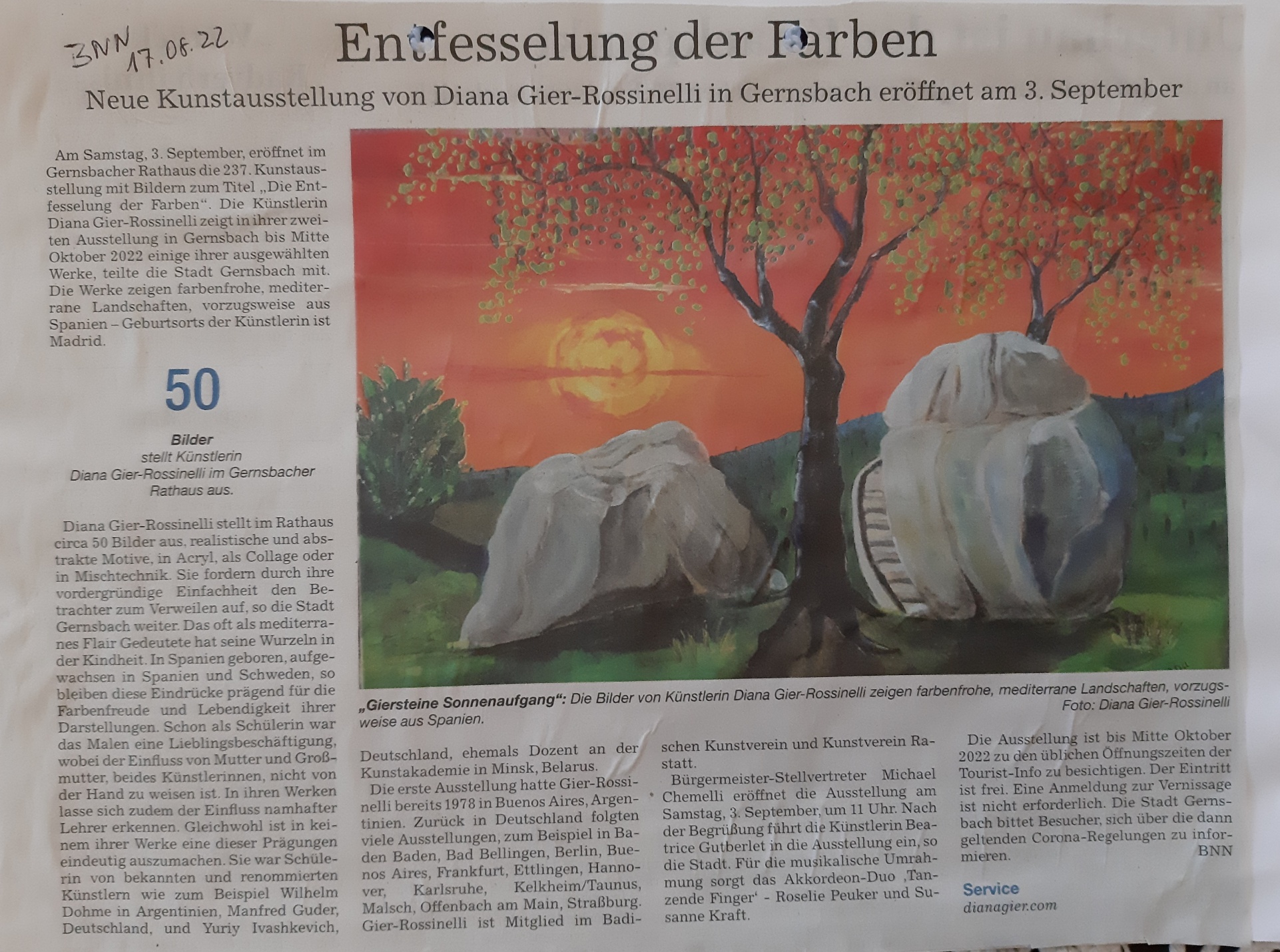 BNN 17-08-2022-Ausstellung Gernsbach